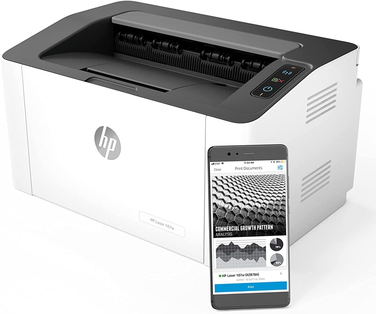 HEWLETT PACKARD LASER MONOCROMATICA  107W (201664) - Image 6