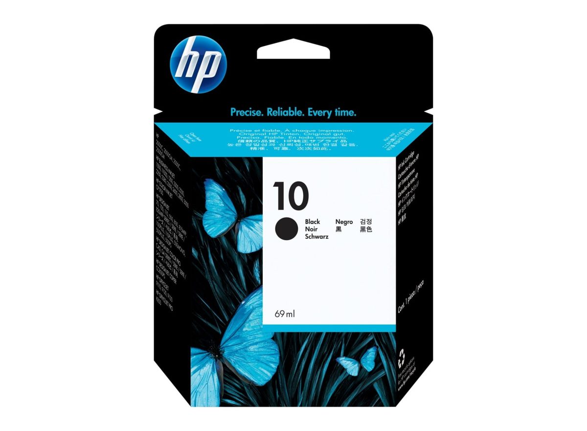 C4844A c03213325_1750x1285 Consumible de impresión Cartucho Tinta HP 10a Negro Original - Image 1