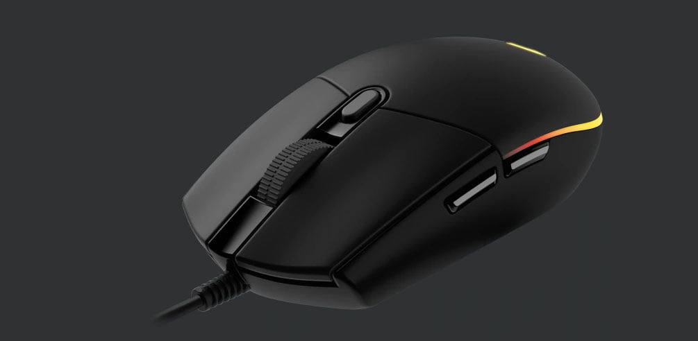 MOUSE LOGITECH G203 USB OPTICO 8000DPI 6 BOTONES BLANCO - LILA - NEGRO (203548-203549-203150) | PCMATPLUS