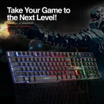 Kit Teclado Y Mouse Argom Combat Gaming USB - Optico Español Negro/rgb - Image 2