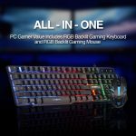 Kit Teclado Y Mouse Argom Combat Gaming USB - Optico Español Negro/rgb - Image 4