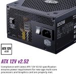 FUENTE PODER COOLER MASTER 850W V GOLD 80 PLUS ATX (203606) - Image 4
