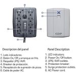 UPS CDP Upr1008 1000va 500w 120v Avr 8 Tomas - Image 2