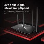 ROUTER MERCUSYS WIRELESS 24 GHZ 50 GHZ 300 MBPS - 867 MBPS IEEE 80211N 1 WAN 3 LAN 4 ANTENAS (203807) - Image 3