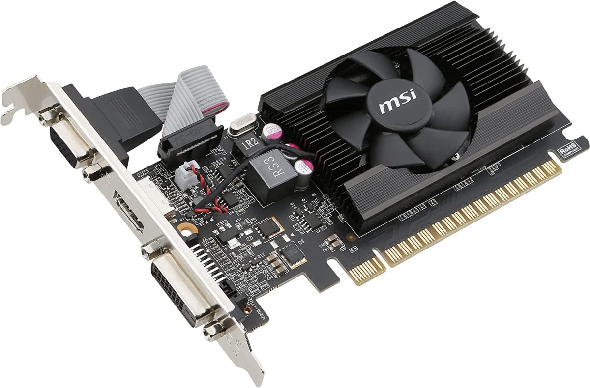 Memoria RAM Tarjeta Gráfica MSI VGA Geforce Gt710 2gb DDR3 64 Bit HDMI - Image 5