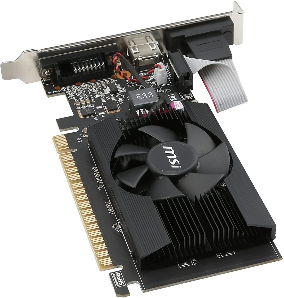 Memoria RAM Tarjeta Gráfica MSI VGA Geforce Gt710 2gb DDR3 64 Bit HDMI - Image 3