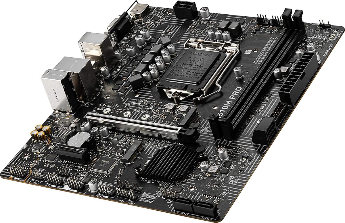 SSD Tarjeta Madre MSI H510m-pro Intel Core 10 Gen Lga 1200 Sock DDR4 3200 M2 D-sub HDMI DVI Micro ATX - Image 5