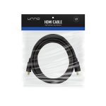 Tarjeta gráfica Cable Unno Tekno HDMI-hdmi 18mt Negro - Image 2