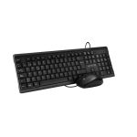Kit Teclado Y Mouse Unno Tekno USB - Optico Español Negro
