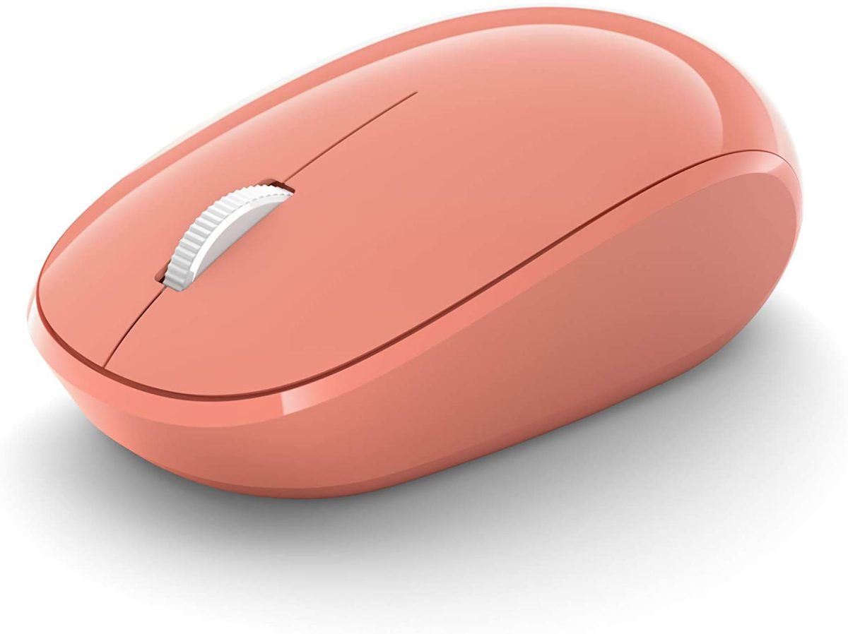 RJN-00037 1 Mouse Microsoft Inalambrico 4 Botones Durazno - Image 1