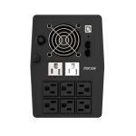 UPS FORZA 1500VA/900W Interactiva Onda senoidal simulada 110V 8 x NEMA 5-15R USB Pantalla LCD tactil (SL1501UL) - Image 3