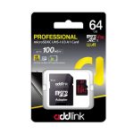 Memoria flash Memoria Microsd Addlink Uhs1 64gb Clase 10 C/adaptador