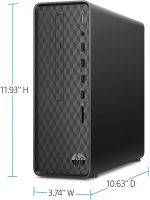 COMPUTADOR HP SLIMLINE S01-PF1013W INTEL CELERON G5900 4GB RAM 1TB HDD DVD WIN 10 (204034) - Image 4