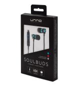 Periférico Audifonos Unno Tekno Soulbuds Manos Libres 3.5mm Estereo Azul - Image 2