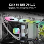 SISTEMA REFRIGERACION LIQUIDO WHITE CORSAIR CPU-C H150I-0051BD CC-9060051-WW (0000000001166) - Image 8
