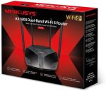 ROUTER MERCUSYS WIRELESS 6 24GHZ-5GHZ DOBLE BANDA 574/1201MBPS IEEE 80211AX 1 WAN 3 LAN 4 ANTENAS (204705) - Image 3