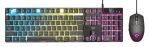 Kit Teclado Y Mouse Trust Gxt 838 Azor Gaming USB Optico Español Negro RGB - Image 6