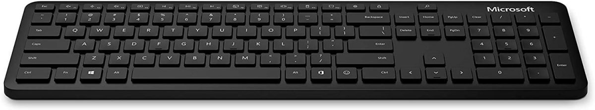 TECLADO MICROSOFT HOLGATE INALAMBRICO BLUETOOH ESPA?OL NEGRO (204363) - Image 1