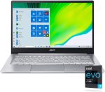 LAPTOP ACER SWIFT INTEL EVO THIN & LIGTH 14" I7-1165G7 8GB 256GB SSD WIFI 6 W11 (SF314-59-75QC)