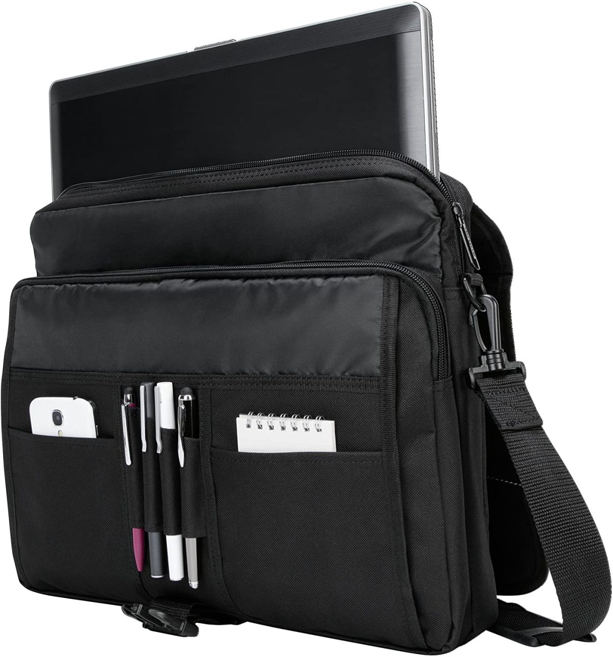 Maletin Targus Laptop Messenger 15.6" Nylon Negro - Image 10