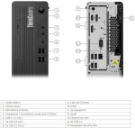 COMPUTADOR LENOVO M70S SFF I5-10400 8GB RAM 256GB SSD HDMI DISPLAY PORT DVDRW WIN 10 PRO INGLES TECLADO - MOUSE (204970) - Image 2