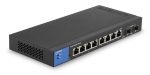 Linksys Switch Gigabit Ethernet 8 Puertos 2 Puertos SFP 1G (LGS310C)