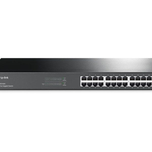 TP-LINK SWITCHE 24 Puertos 10/100/1000 RACK (TL-SG1024)