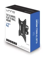 Base Pared Unno Tekno Brazo Inclinable Giratorio Tv 23"-42" (201249) (TM8042BK) - Image 2