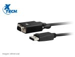 Xtech Adaptador Displayport Macho a VGA Macho 18 M (XTC-342)
