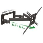 Base para Tv de 4 Movimientos Barkan Rota, Gira, Inclinada, Dobla 40" a 90" 60 Kg (4800)