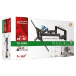 Base para Tv de 4 Movimientos Barkan Rota, Gira, Inclinada, Dobla 40" a 90" 60 Kg (4800) - Image 2