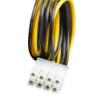 CABLE ADAPTADOR 4 PINES HEMBRAS A 8 PINES MACHO EXTENSION FUENTE PODER (201080) - Image 5