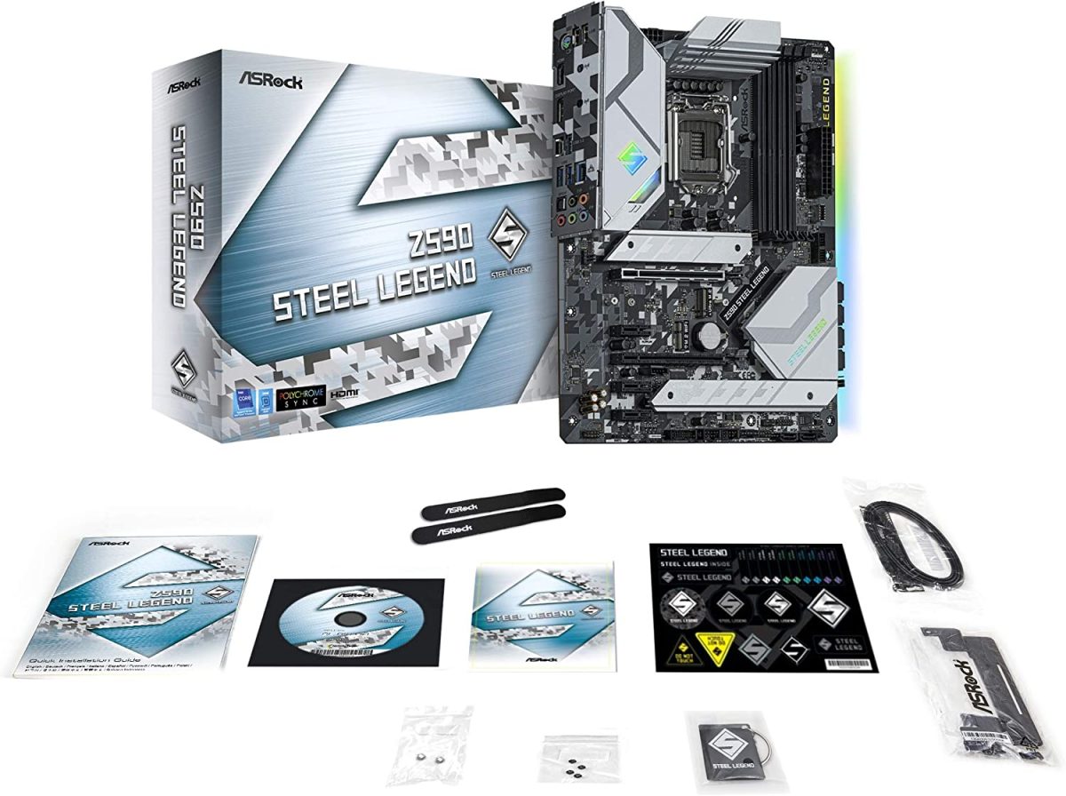 TARJETA MADRE ASROCK Z590 STEEL LEGEND  10?  11? LGA1200 (MB-ASROCK Z590/STEEL) - Image 2