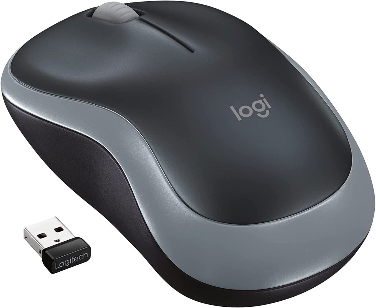 910-002225 1 Mouse Inalámbrico Logitech M185 Gris (910-002225) - Image 1