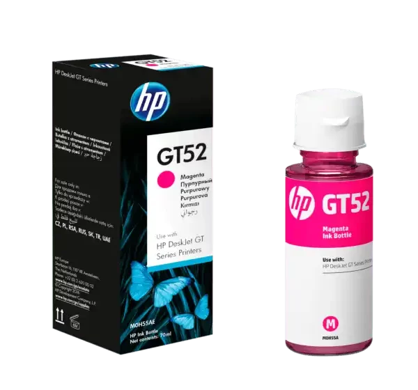 TINTA HP GT52 IMPRESORA SMART TANK 510/550/610 SERIES/ MAGENTA 90 ML (203000)