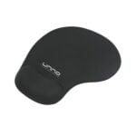 Mouse Pad Ergonómico con Gel UNNO Tekno MP6001BK | Reposamuñeca Antiestrés para Oficina y Home Office