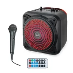 CORNETAS UNNO TEKNO BEATBOX TWS KARAOKE BLUETOOH 1800W 2200MAH RGB NEGRO (204928)