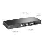SWITCHE TP-LINK  ADMINISTRADO JETSTREAM 24 PUERTOS GIGABIT L2 CON 4 RANURAS SFP (TL-SG3428) - Image 5