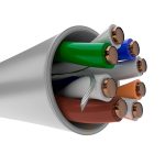 BOBINA DE CABLE UTP CAT5E NEXXT 4 PARES 24AWG CM 100M 100% GRIS COBRE (AB355NXT21) - Image 3
