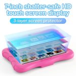 TABLET CONTIXO KIDS ANDROID 7" 32GB CASE PROTECTOR  (V9-3-32 ROSADO) - Image 7