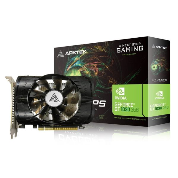 Tarjeta de Video Arktek Geforce GTX1030TI DDR4 4GB 64BIT Ventilador Perfil Bajo (AKN1030D4S4GL1)