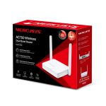 ROUTER MERCUSYS MR20 WIRELESS DOBLE BANDA 2 ANT 300 MBPS (24GHZ) + 433 BPS (5GHZ) (205973)