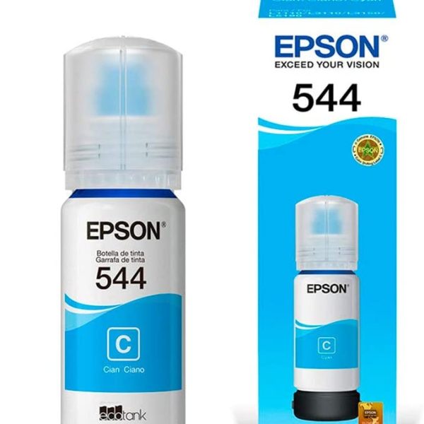 BOTELLA DE TINTA EPSON CYAN (L3110 L3150 L5190) (T544220)