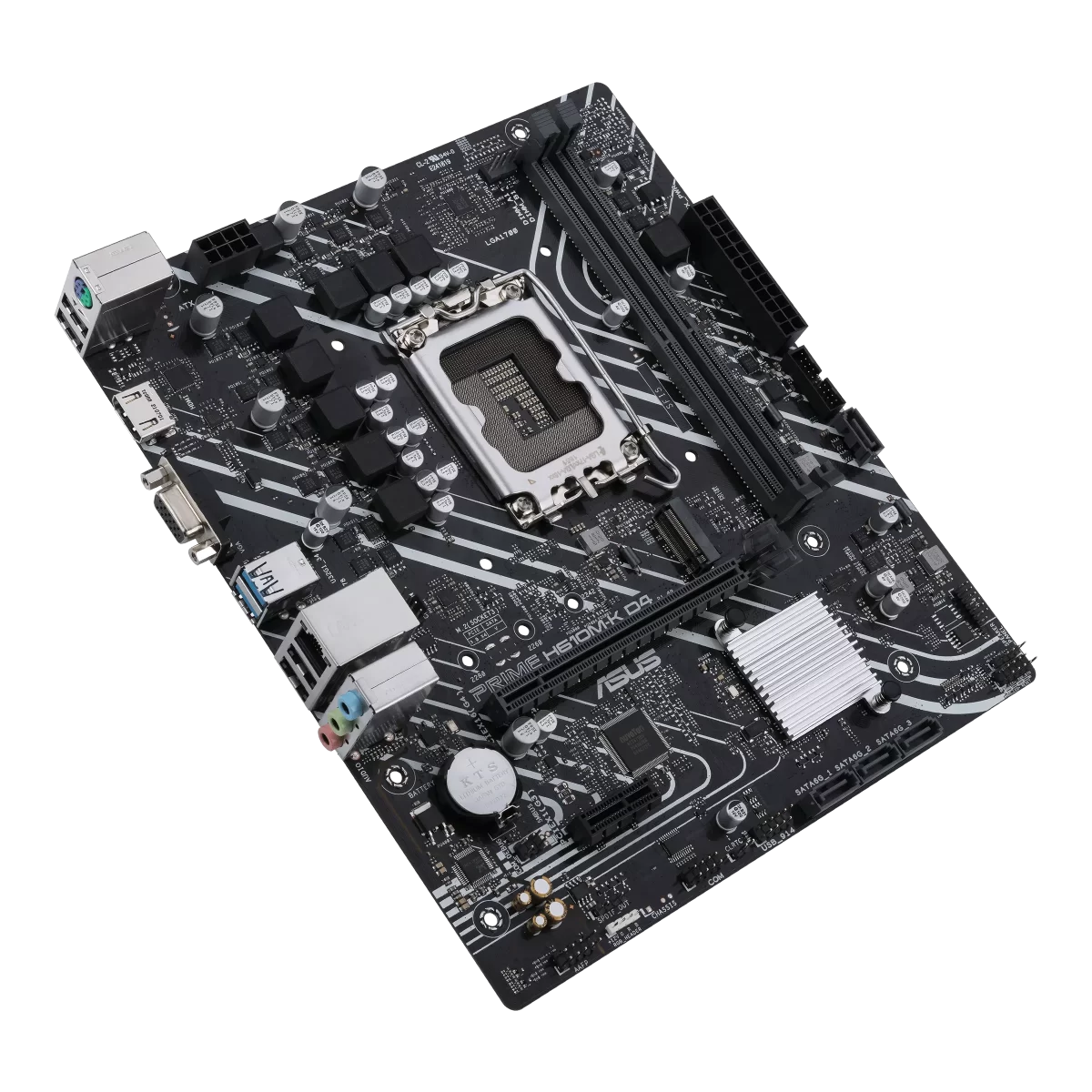 ASUS Tarjeta Madre H610M Intel Socket 1700 (Ak-H610M-Eg) (AKH610MEG) - Image 3