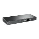 SWITCHE TP-LINK 18P PUERTOS 10/100/1000 EASY SMART 16 PUERTOS POE + 2 SFP (TL-SG1218MP) - Image 2