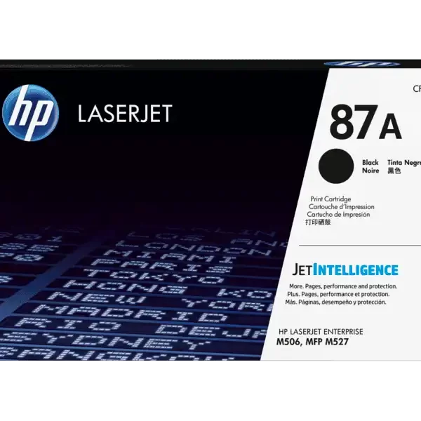 T?ner HP 87A Negro (M506/M527) (CF287A)