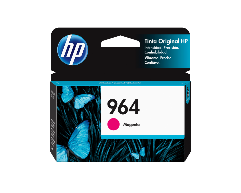 3JA51AL 1 Cartucho de Tinta Designjet HP 964 Magenta (Officejet 9020) (206550) (3JA51AL) - Image 1