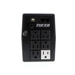 UPS FORZA LINEA INTERACTIVA 480W  800VA 120V 6 TOMAS USB PANTALLA TACTIL DE LCD DE ESTADO (SL801UL) - Image 4