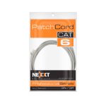 PATCH CORD NEXXT U/UTP CAT6 4 PARES MULTIFILAR 24AWG 2 METROS GRIS (AB361NXT12)