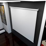 PANTALLA DE PROYECTOR KLIP XTREME MOTORIZADA  DE 120" 16 X 9 (KPS513)